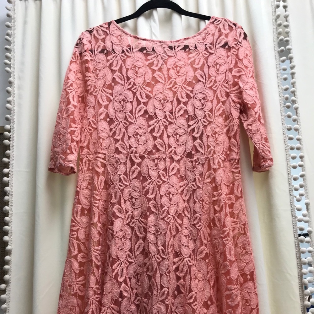 Free People Lace Dress with Slip